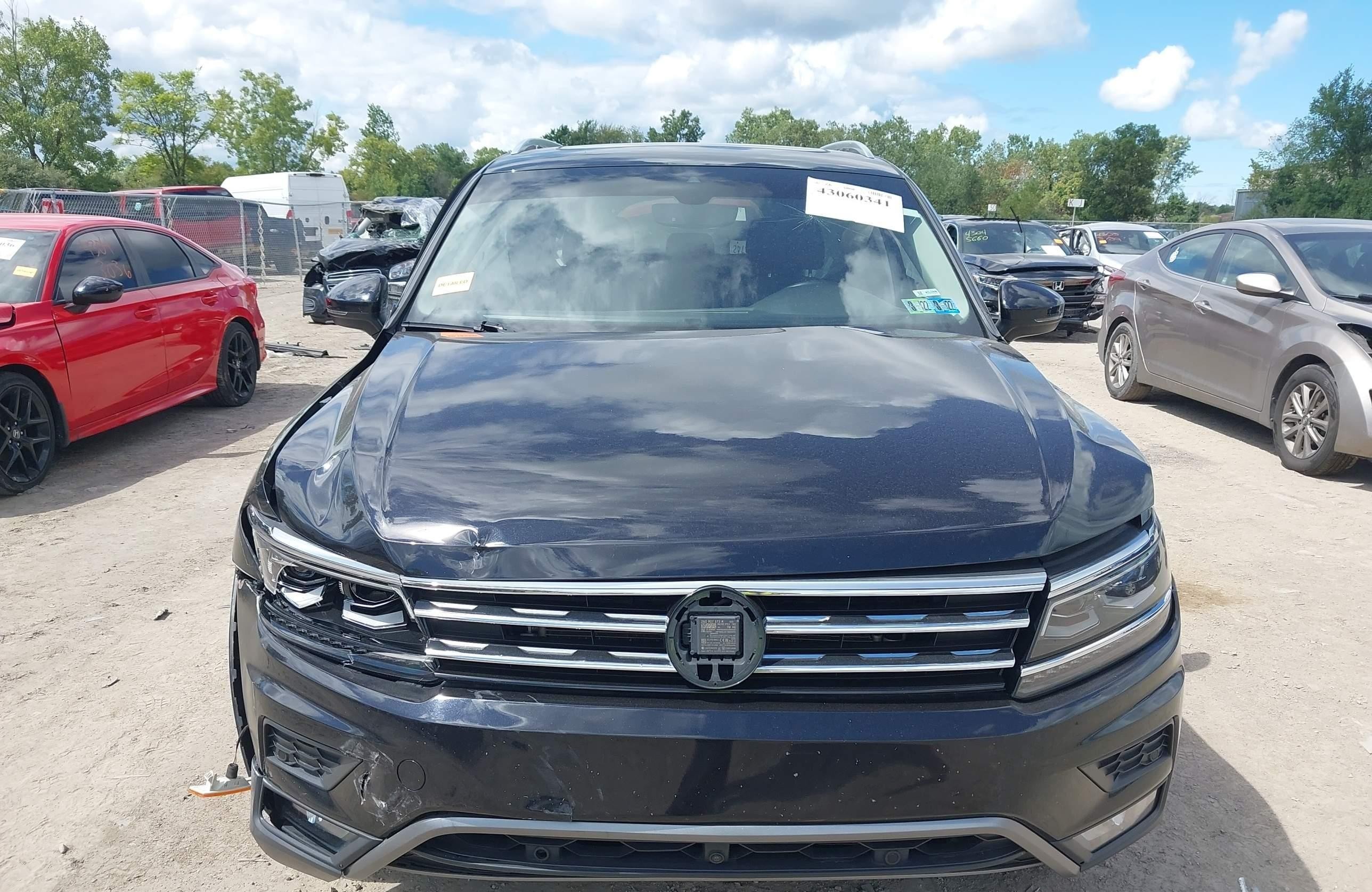 sport  VOLKSWAGEN  TIGUAN SEL PREMIUM 2018 Черный