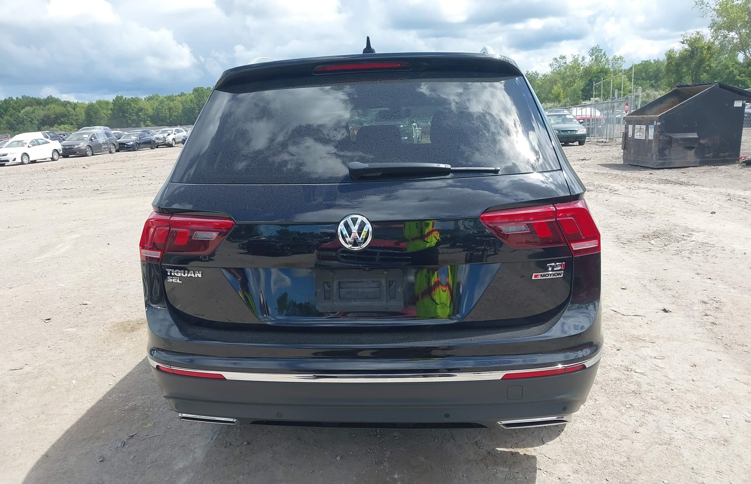 sport  VOLKSWAGEN  TIGUAN SEL PREMIUM 2018 Черный