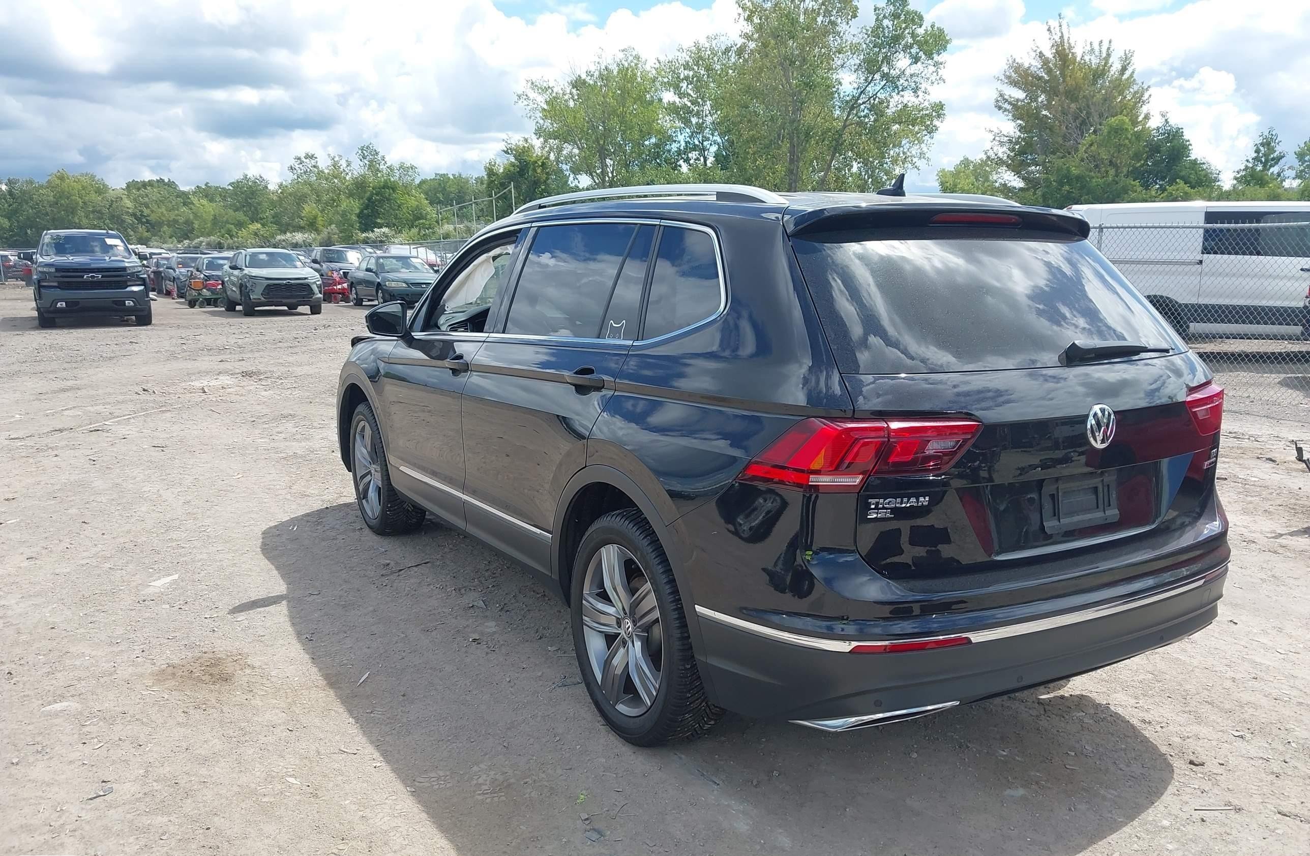 sport  VOLKSWAGEN  TIGUAN SEL PREMIUM 2018 Черный