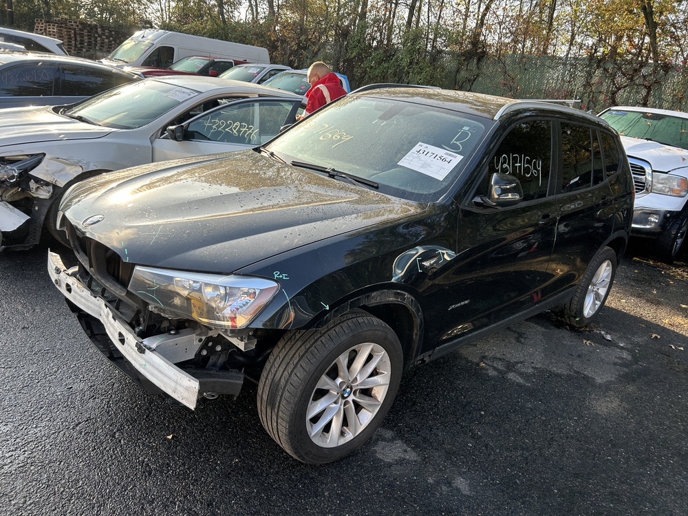 Внедорожники BMW X3 XDRIVE28I 2015 Черный