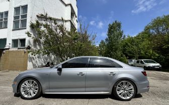 Седаны AUDI A4 PREMIUM PLUS 2018 Серебристый