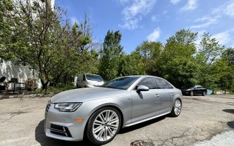 Седаны AUDI A4 PREMIUM PLUS 2018 Серебристый