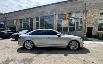Седаны AUDI A4 PREMIUM PLUS 2018 Серебристый