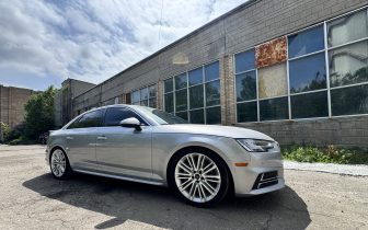 Седаны AUDI A4 PREMIUM PLUS 2018 Серебристый