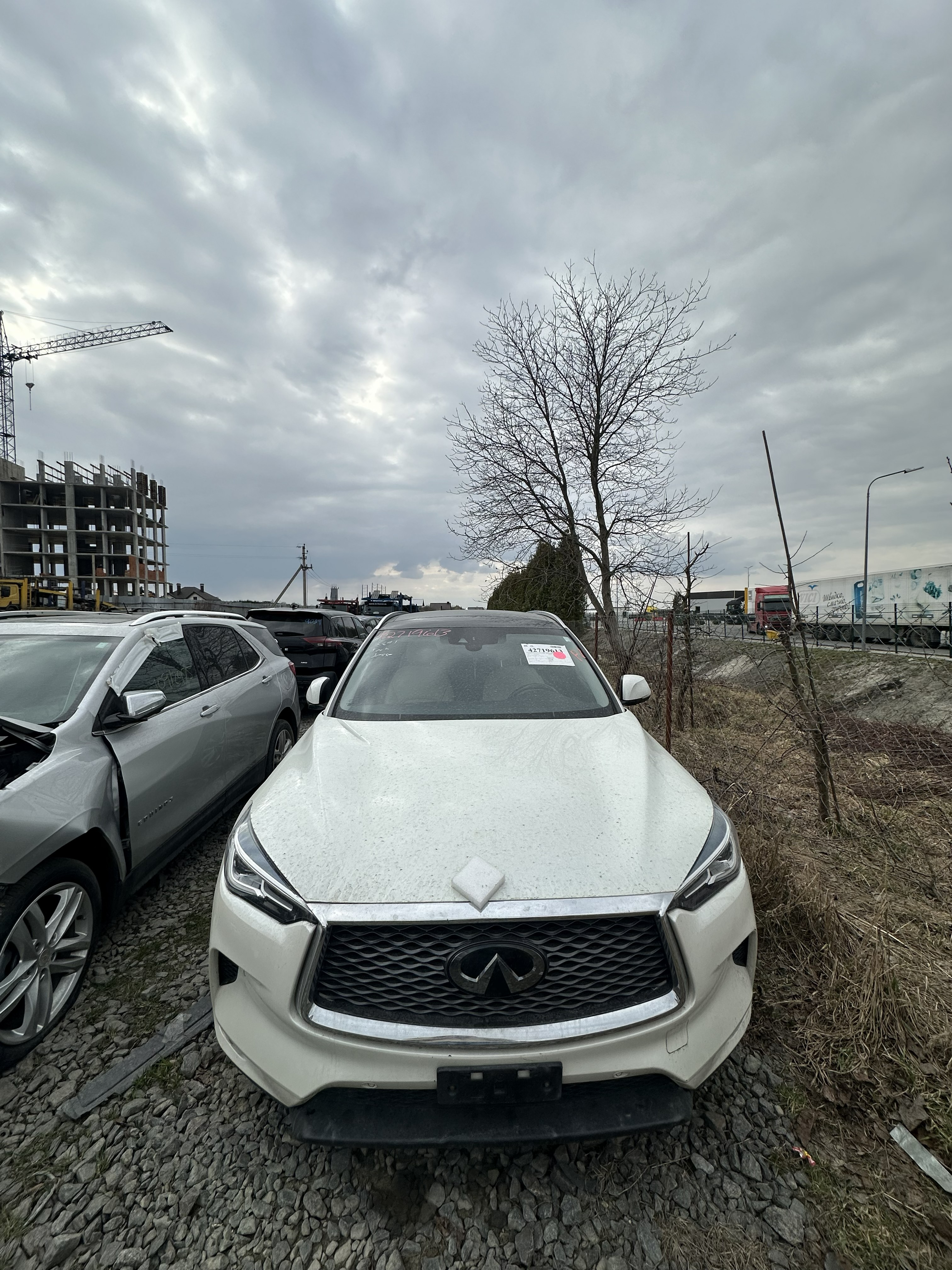 Позашляховики INFINITI QX50 ESSENTIAL 2021 Білий