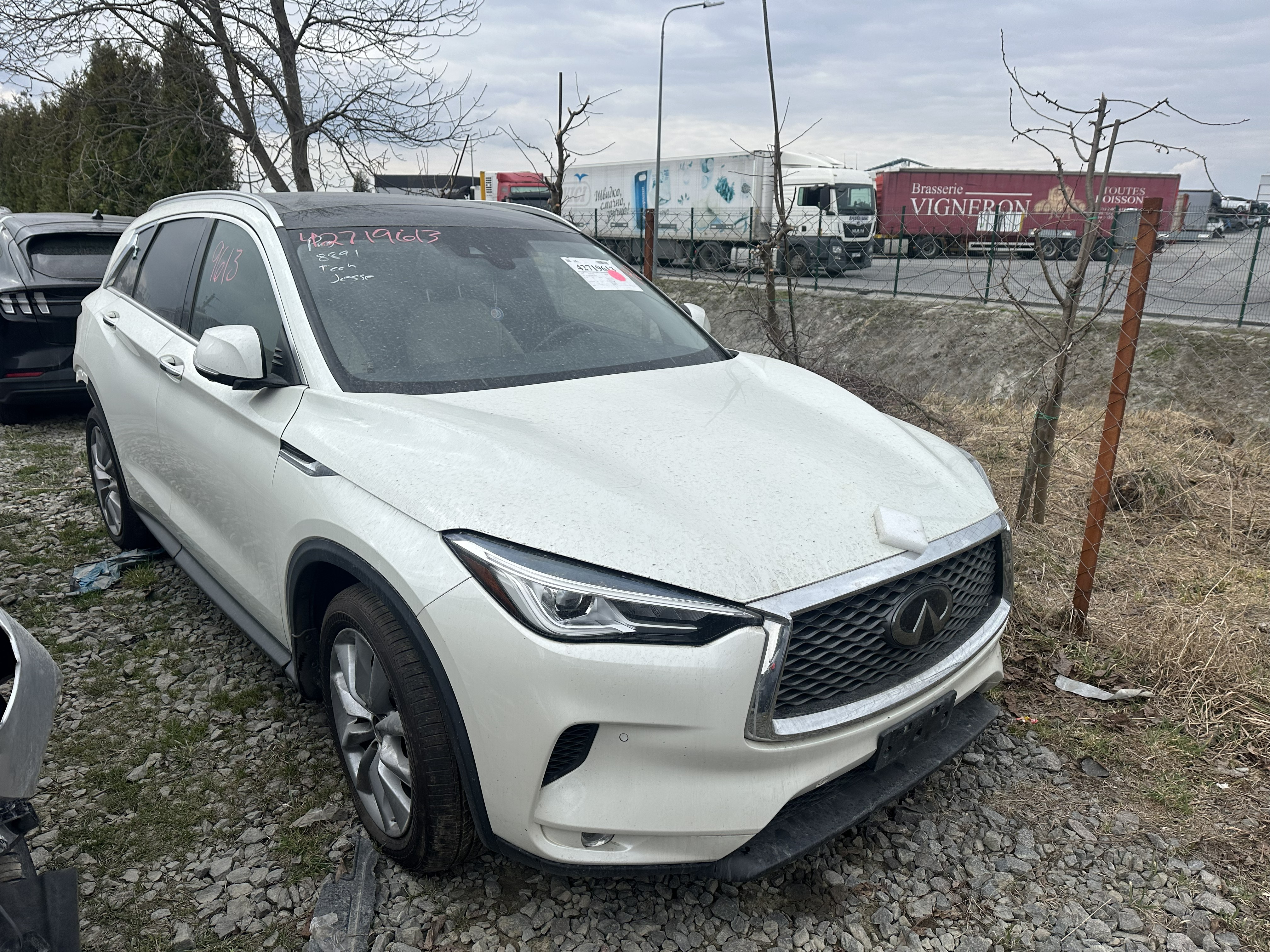 Позашляховики INFINITI QX50 ESSENTIAL 2021 Білий