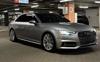 Седаны AUDI A4 PREMIUM PLUS 2018 Серебристый