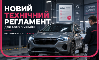 Новий технічний регламент для авто в Україні